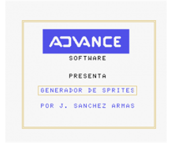 Generador de Sprites - Screenshot - Game Title Image