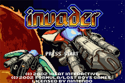 Invader - Screenshot - Game Title Image