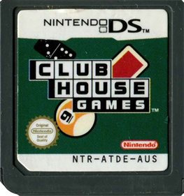 Clubhouse Games - Cart - Front Image