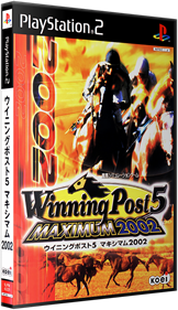 Winning Post 5 Maximum 2002 - Box - 3D Image