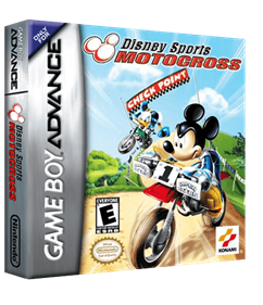 Disney Sports: Motocross - Box - 3D Image