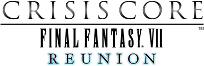 Crisis Core: Final Fantasy VII: Reunion - Clear Logo Image