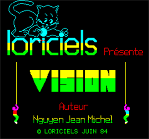 Vision - Screenshot - Game Title Image