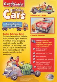 Gary Gadget: Building Cars - Box - Back Image