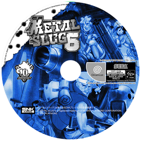 Metal Slug 6 - Disc Image