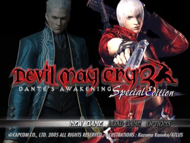 Devil May Cry 3: Dante's Awakening: Special Edition - Screenshot - Game Title Image