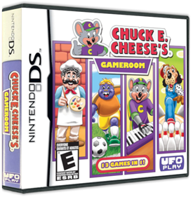 Chuck E Cheese's Gameroom - Box - 3D Image