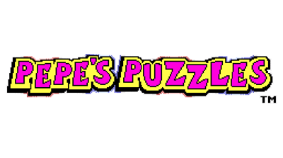 Pepe's Puzzles - Clear Logo Image