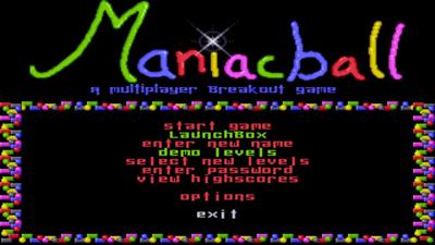 Maniacball - Screenshot - Game Select Image