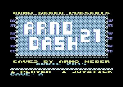 Arno Dash 21 - Screenshot - Game Title Image