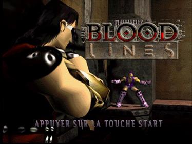 Blood Lines - Screenshot - Game Title Image