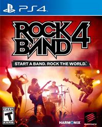 Rock Band 4 - Box - Front Image
