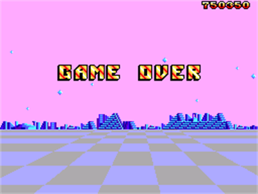 Space Harrier 3-D - Screenshot - Game Over Image