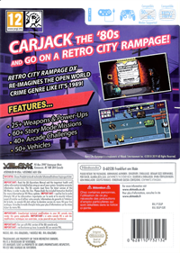 Retro City Rampage DX - Box - Back Image