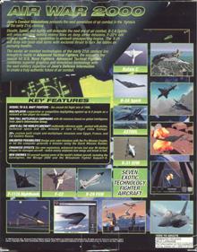 Jane's Combat Simulations: Advanced Tactical Fighters - Box - Back Image
