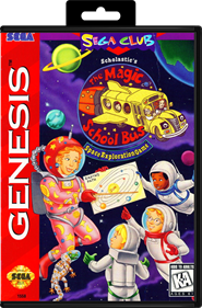 The Magic School Bus: Space Exploration Game - Box - Front - Reconstructed Image
