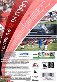 FIFA Soccer 12 - Box - Back Image