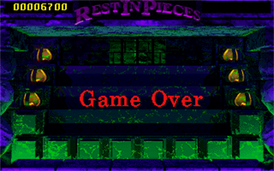 Mystic Midway: Rest in Pieces - Screenshot - Game Over Image