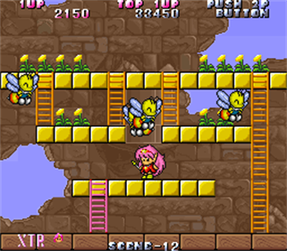 Rod-Land - Screenshot - Gameplay Image