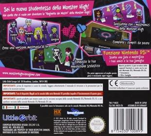 Monster High: Ghoul Spirit - Box - Back Image