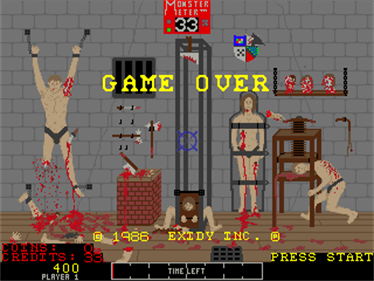 Chiller - Screenshot - Game Over Image