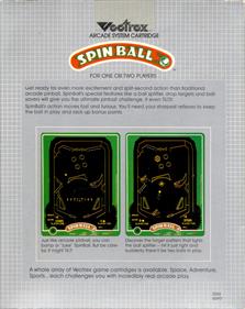 SpinBall - Box - Back Image