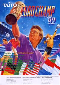Euro Champ '92 - Advertisement Flyer - Front Image