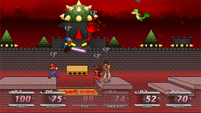 Super Smash Bros. Crusade - Screenshot - Gameplay Image