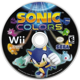 Sonic Colors - Disc Image