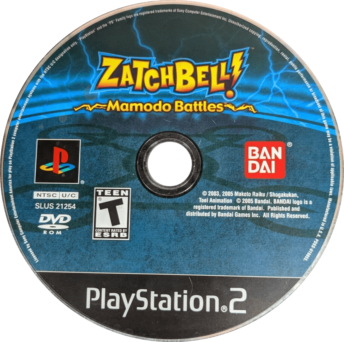 Zatch Bell! Mamodo Battles - PS2 Game