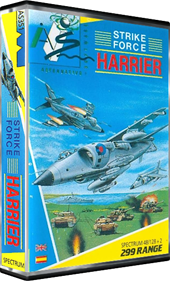 Strike Force Harrier  - Box - 3D Image