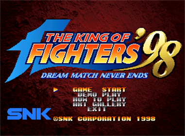 The King of Fighters '98: The Slugfest - Screenshot - Game Title Image