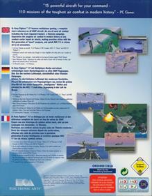 Jane's Combat Simulations: U.S. Navy Fighters '97 - Box - Back Image
