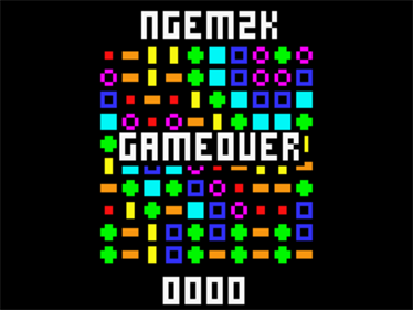 NGEM2K - Screenshot - Game Over Image