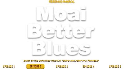 Sam & Max 202: Moai Better Blues - Clear Logo Image