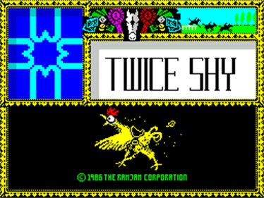 Twice Shy - Screenshot - Game Title Image