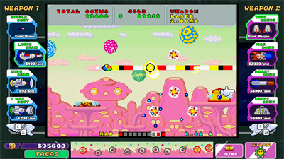 SEGA AGES Fantasy Zone - Screenshot - Gameplay Image