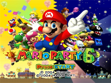 Mario Party 6 - Screenshot - Game Title Image