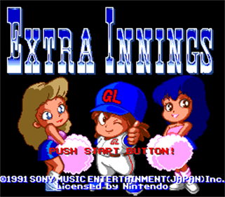 Extra Innings - Screenshot - Game Title Image