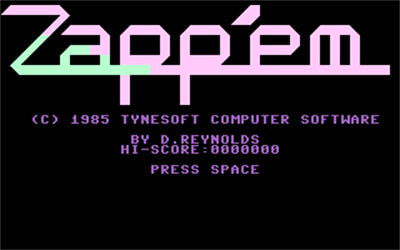 Zap-Em - Screenshot - Game Title Image