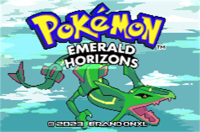 Pokémon Emerald Horizons - Screenshot - Game Title Image