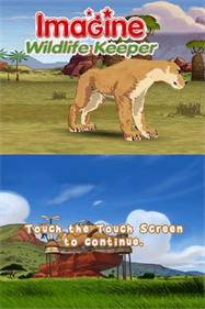 Imagine: Zookeeper - Screenshot - Game Title Image