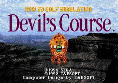 New 3D Golf Simulation: Devil's Course - Screenshot - Game Title Image
