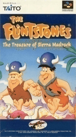 The Flintstones: The Treasure of Sierra Madrock - Box - Front Image