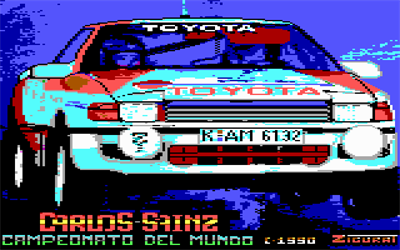 Carlos Sainz: Campeonato del Mundo de Rallies - Screenshot - Game Title Image