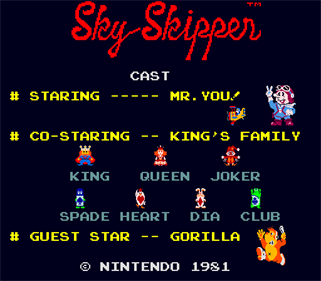Sky Skipper - Screenshot - Game Title Image