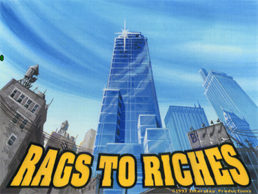 Rags to Riches: The Financial Market Simulation - Screenshot - Game Title Image