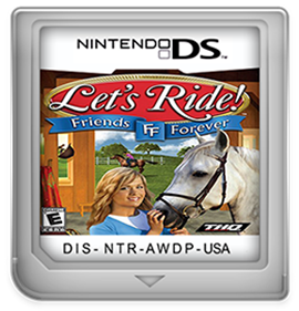 Let's Ride: Friends Forever - Fanart - Cart - Front Image