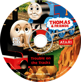 Thomas & Friends: Trouble on the Tracks - Disc Image