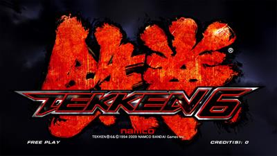 Tekken 6 - Screenshot - Game Title Image